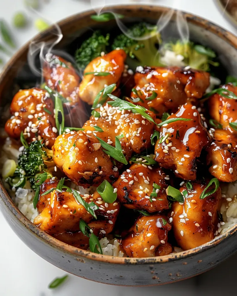 HOT HONEY CHICKEN BOWL