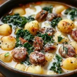 ITALIAN SAUSAGE AND KALE GNOCCHI SOUP