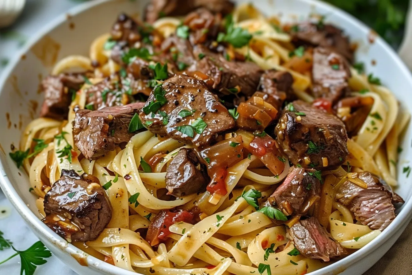 174 one pan creamy cajun honey garlic steak pasta 1 691f7f29abce2 1