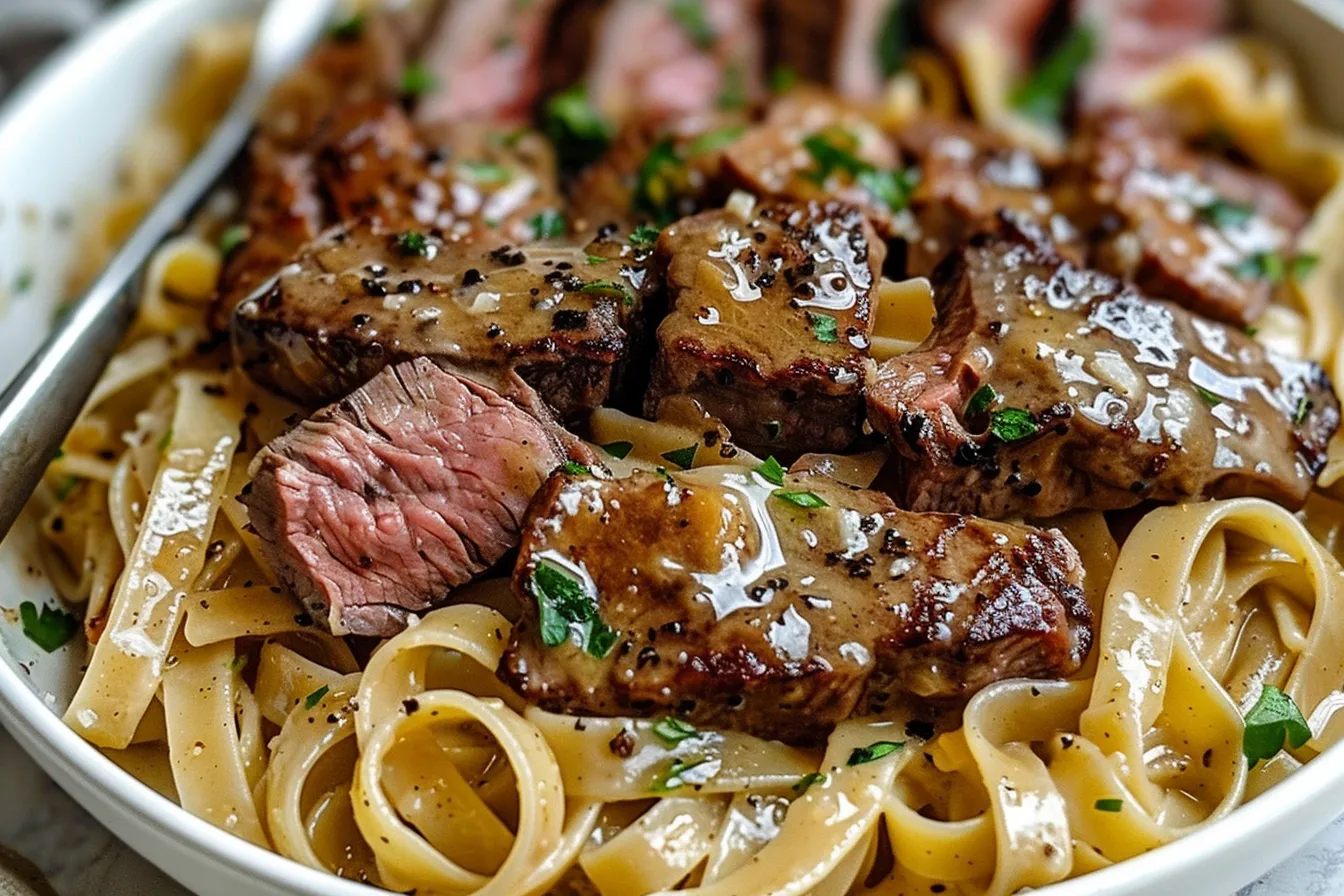 174 one pan creamy cajun honey garlic steak pasta 3 691f7f2e6ec0b 1