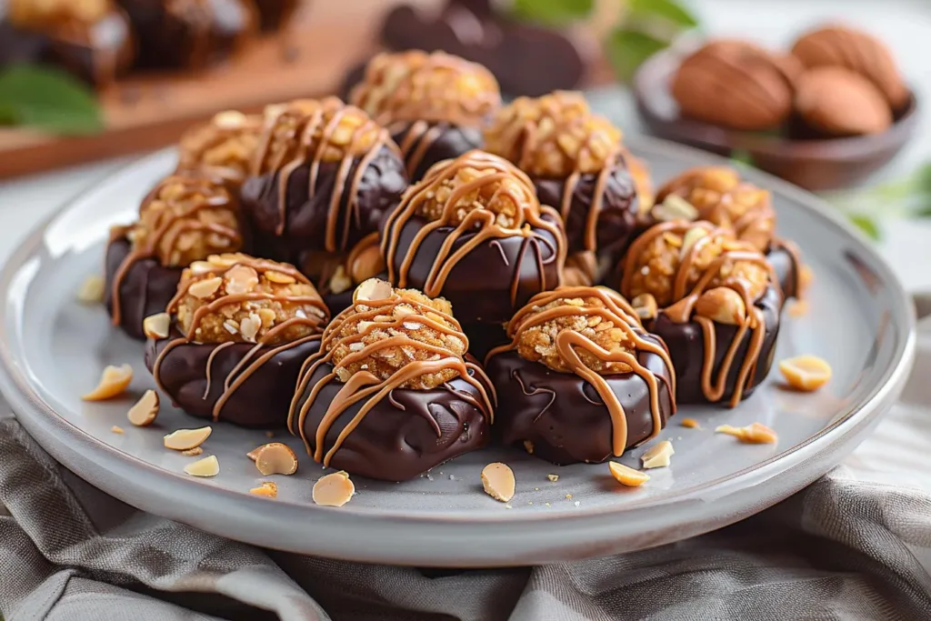 PEANUT BUTTER PRETZEL BITES