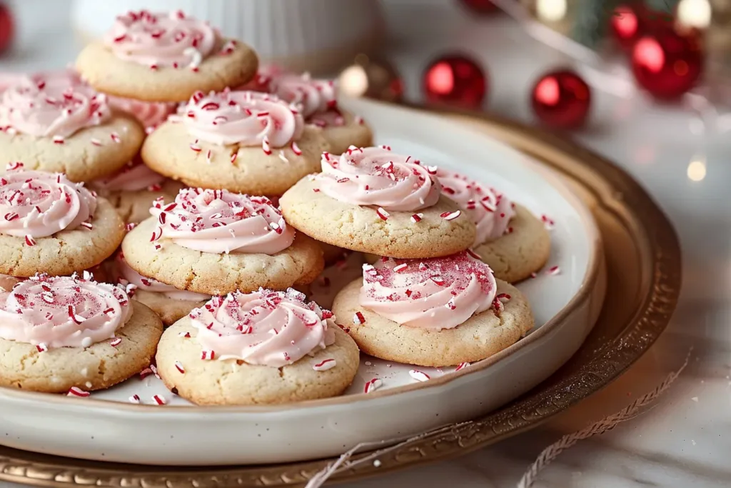 Peppermint Meltaway Cookies