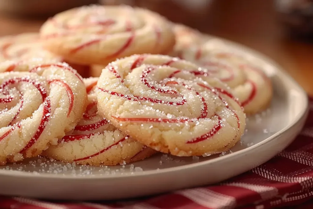 Peppermint Swirl Cookies