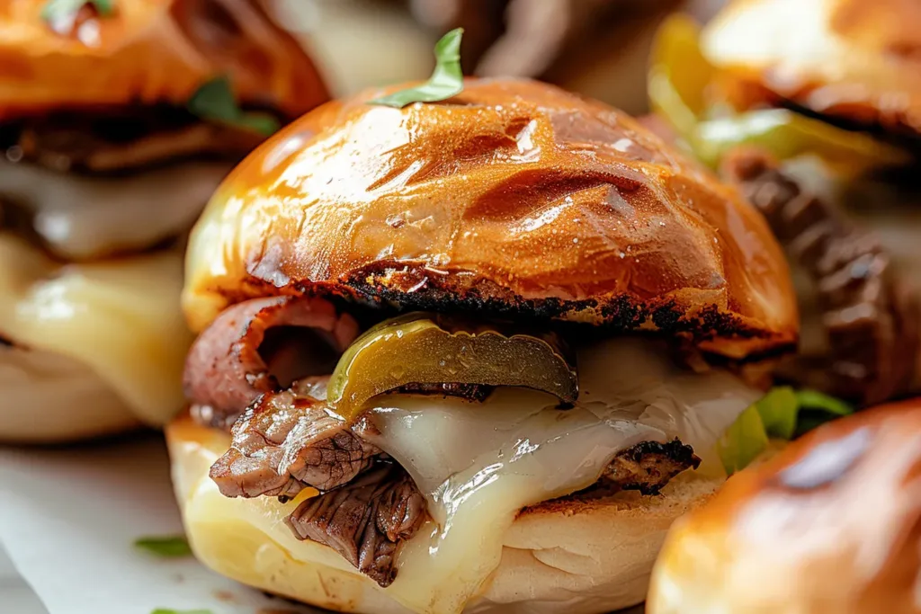 PHILLY CHEESESTEAK SLIDERS