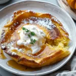 Pumpkin Dutch Baby with Maple Mascarpone