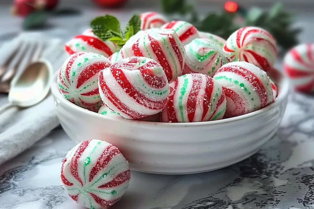 SOFT CHRISTMAS PEPPERMINTS