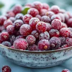 Sugared Cranberries