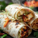 SWEET CHILI HALLOUMI WRAPS