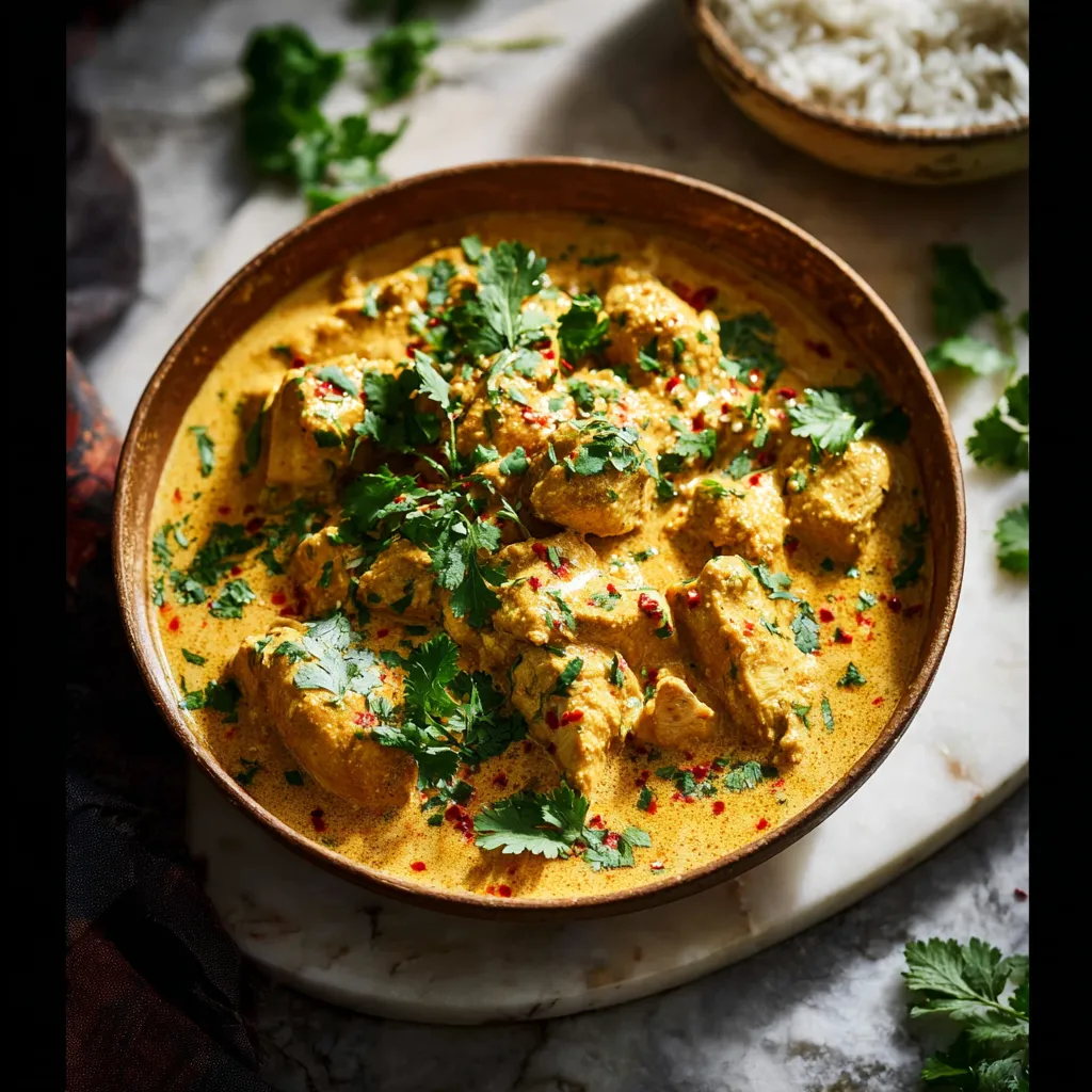 The Best Slow Cooker Chicken Korma