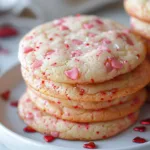 VALENTINE’S DAY CAKE MIX COOKIES