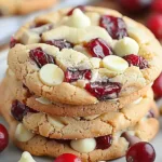 WHITE CHOCOLATE CRANBERRY COOKIES