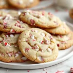 White Chocolate Peppermint Cookies