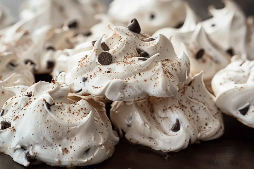 Chocolate Chip Meringue Cookies