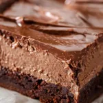 Chocolate Mousse Brownies