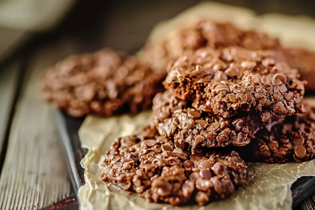 Classic No Bake Cookies (gluten-free, dairy-free, vegan option)