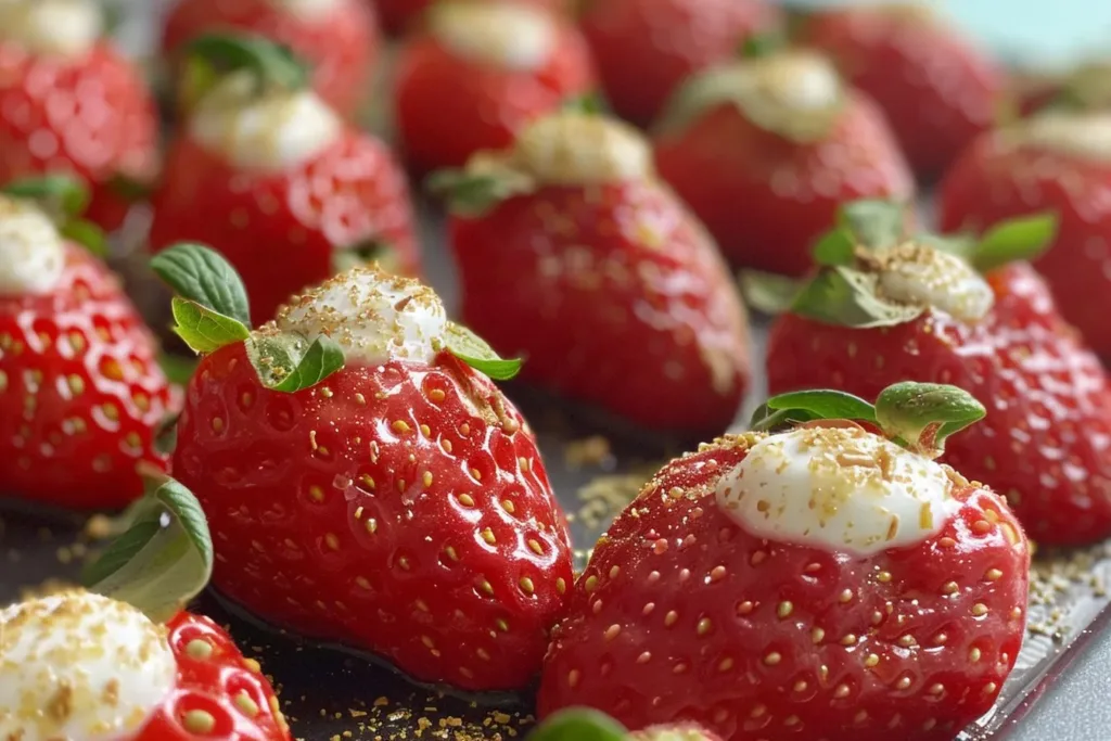 DEVILED STRAWBERRIES