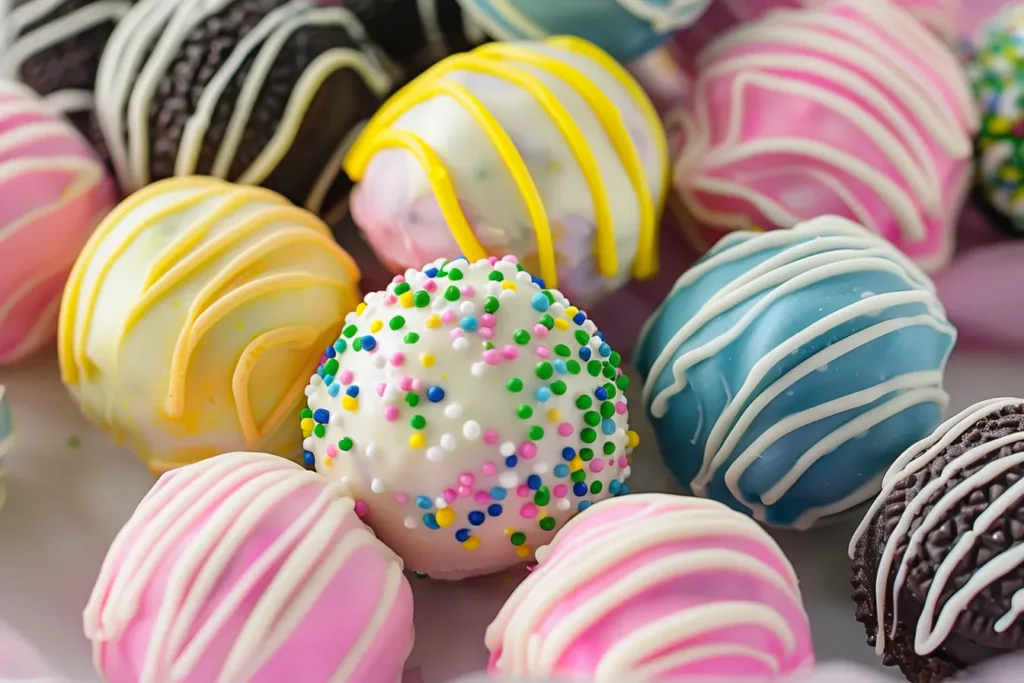 Easter Egg Oreo Cookie Balls
