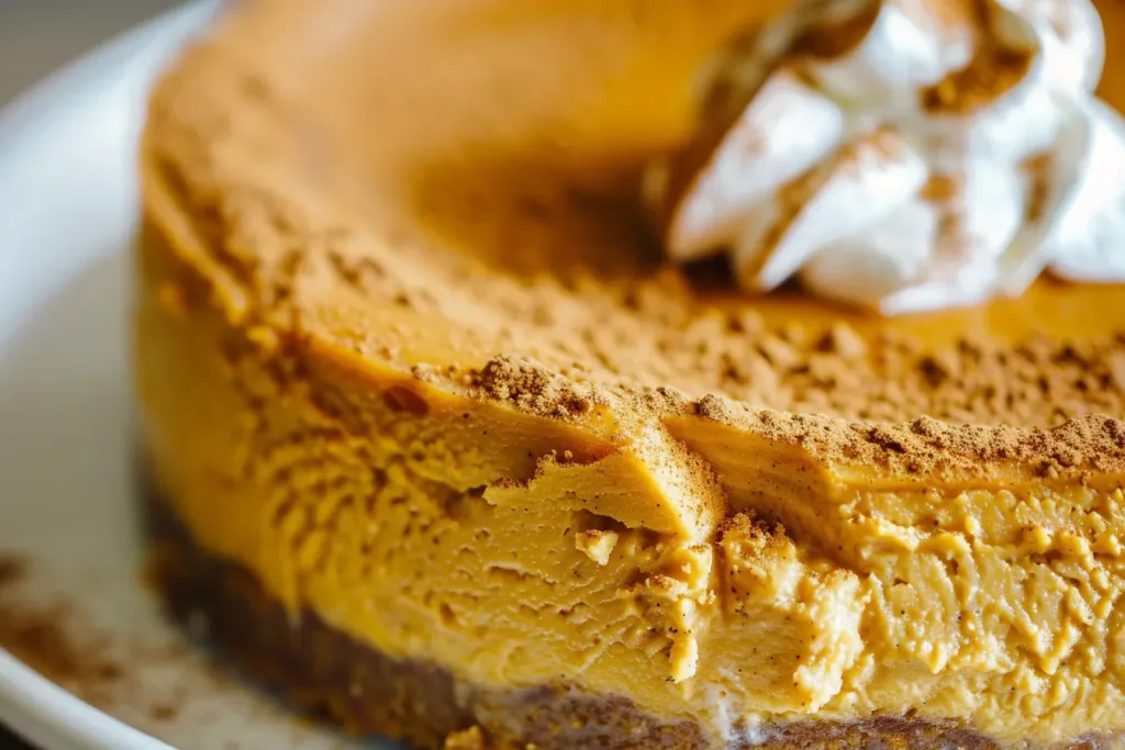 Easy Gluten-Free Pressure Cooker Pumpkin Cheesecake