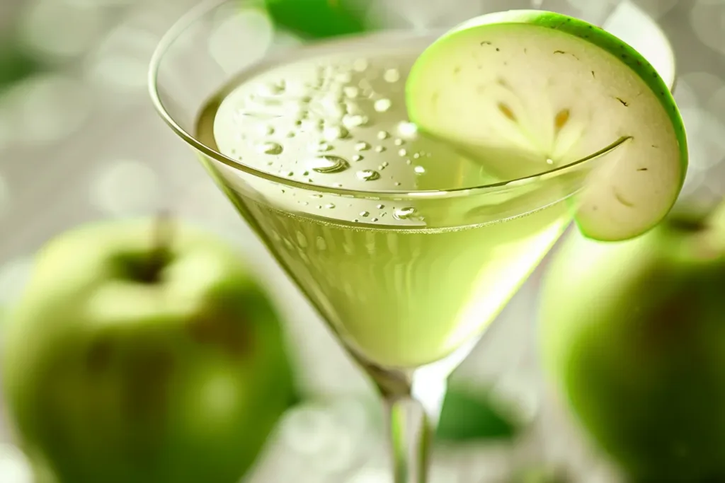 GREEN APPLE MARTINI