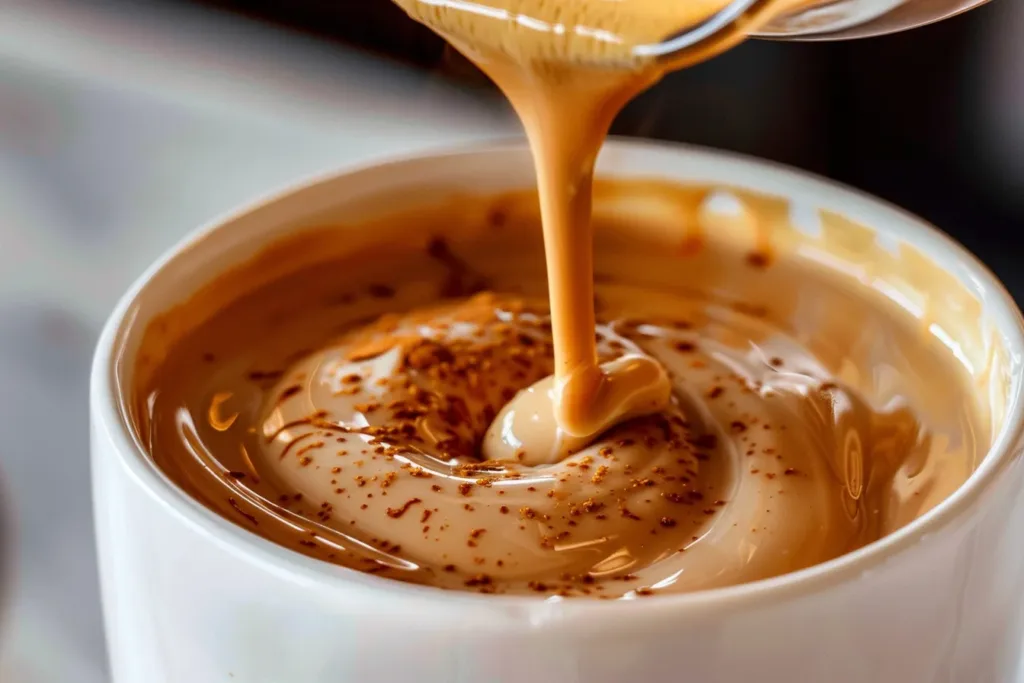 Homemade Butterscotch Coffee Creamer