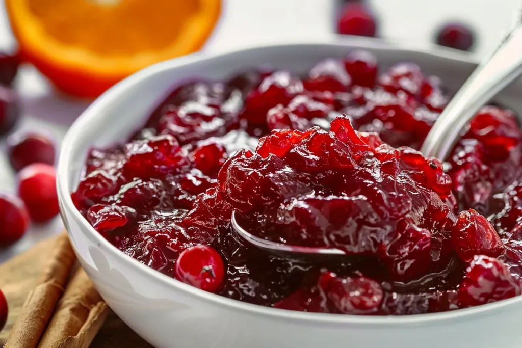Homemade Cranberry Sauce (Gluten-Free)