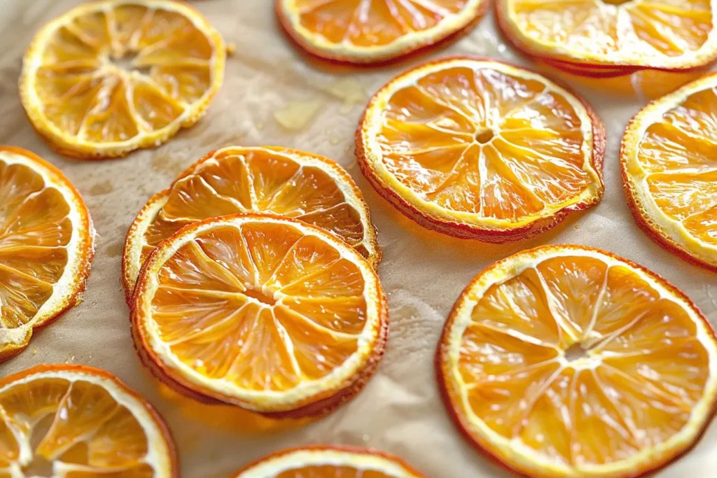 How To Dry Orange Slices In The Oven