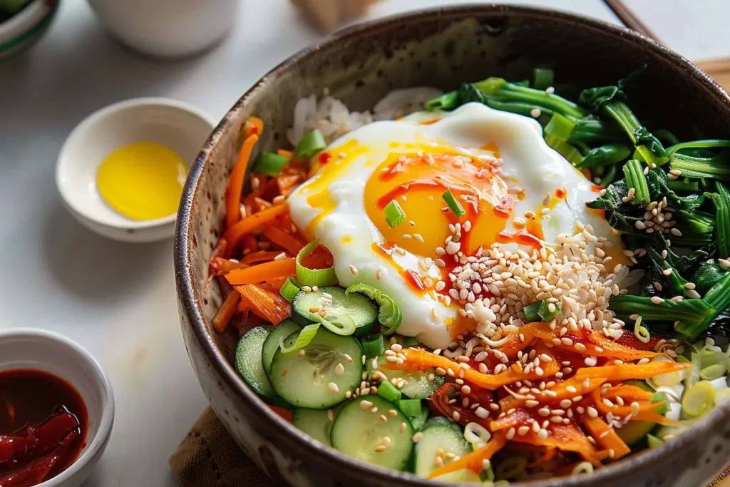 KOREAN VEGGIE BIBIMBAP BOWLS