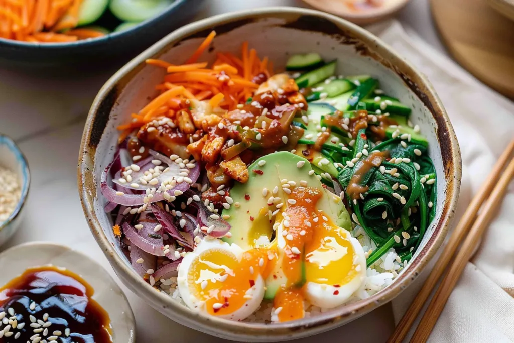KOREAN VEGGIE BIBIMBAP BOWLS