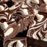 Marshmallow Swirl Fudge