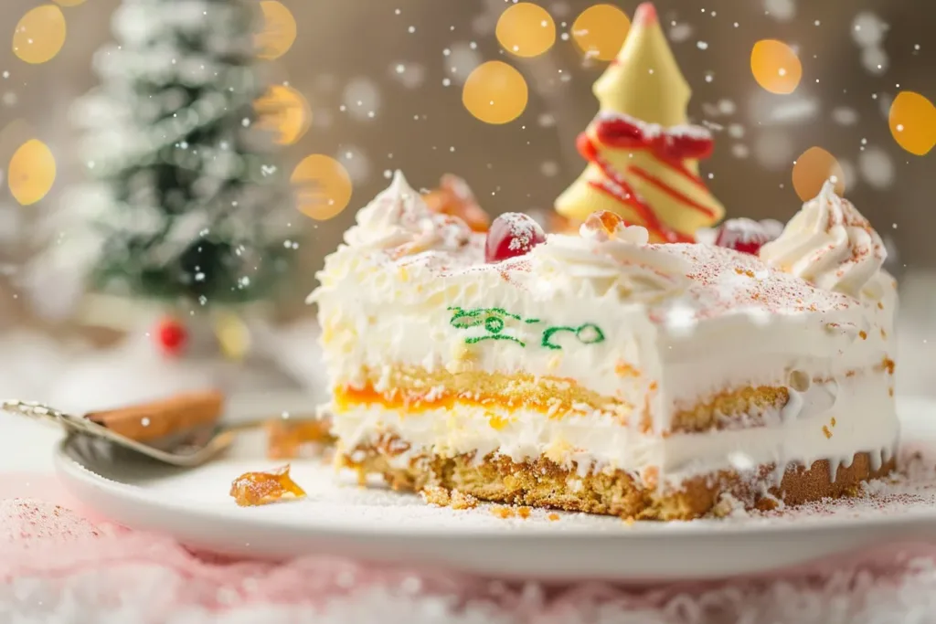 NO BAKE CHRISTMAS TREE CAKE CHEESECAKE