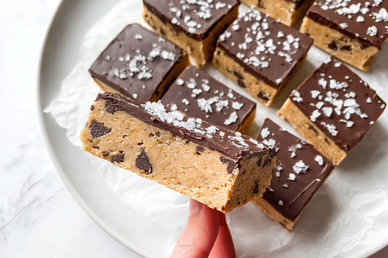 174 no bake cookie dough bars gluten free vegan 1 694962479cf6a 1