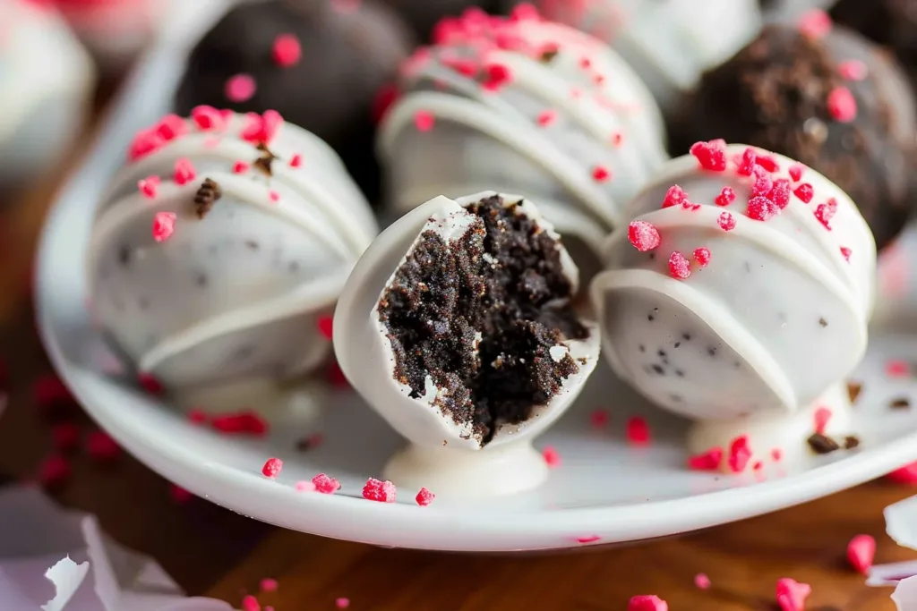 Oreo Balls for Valentine’s Day