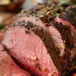 Oven Seared Top Round Roast