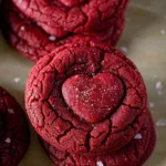 Red Velvet Sugar Cookies
