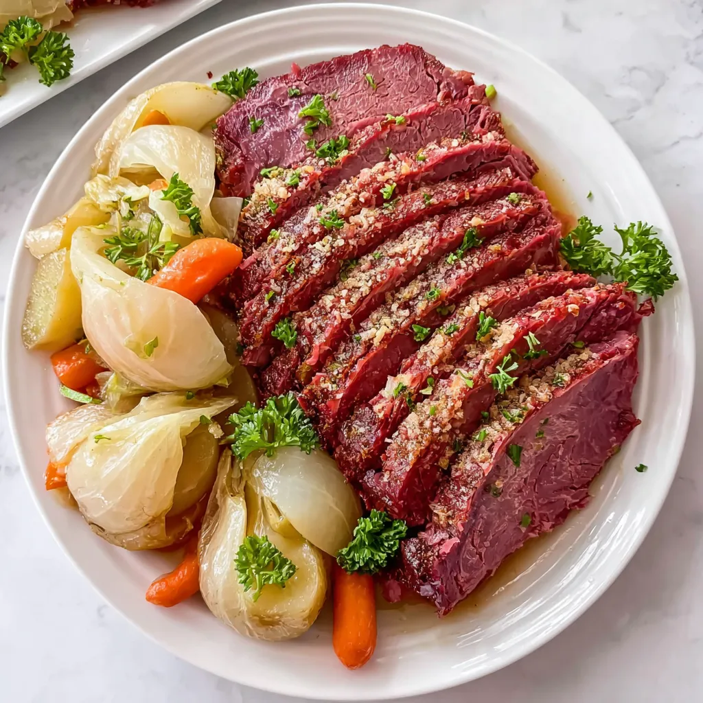 SLOW COOKER CORNED BEEF