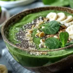 St. Patrick’s Day Green Smoothie Bowl