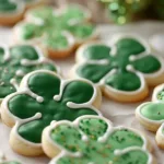 St. Patrick’s Day Shamrock Sugar Cookies