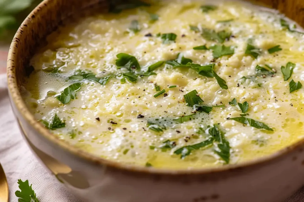 Stracciatella Soup (Italian Egg Drop Soup)