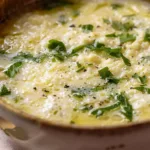 Stracciatella Soup (Italian Egg Drop Soup)