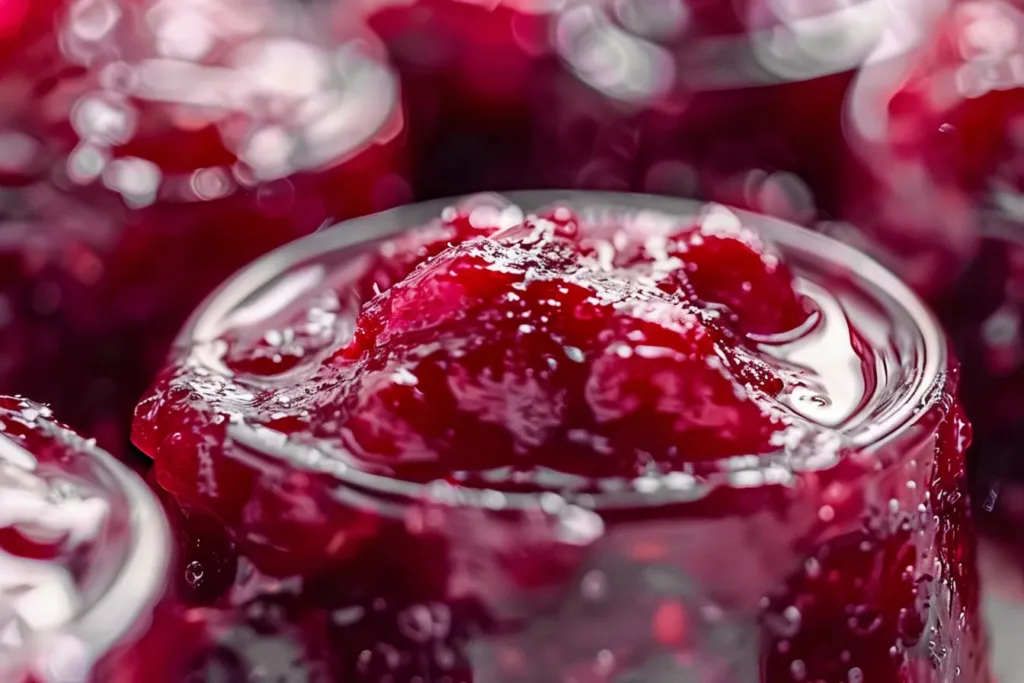 Sweet Christmas Cranberry Jam