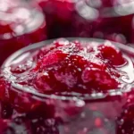 Sweet Christmas Cranberry Jam