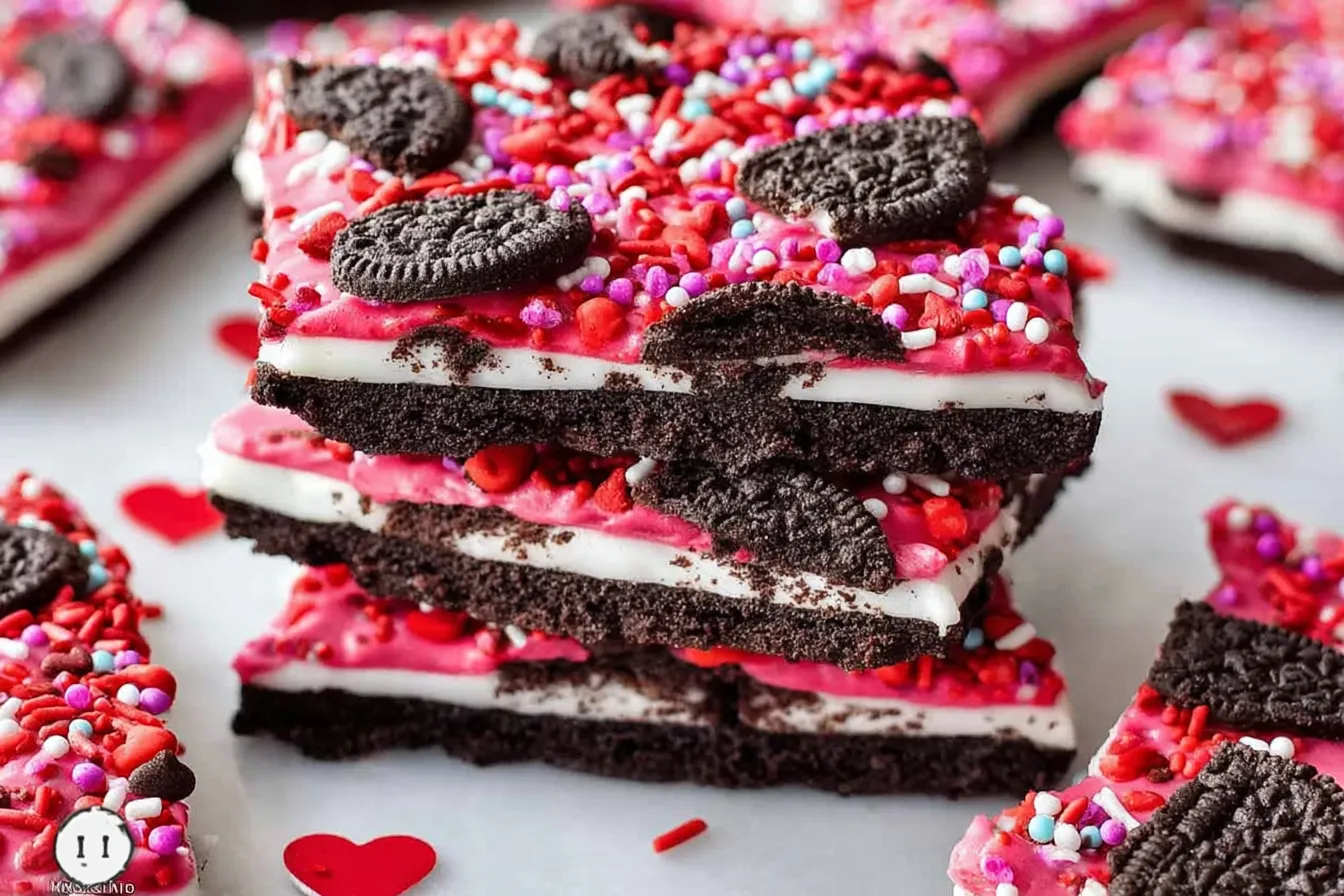 Valentine's Day Oreo Cookie Bark 4 174 valentine s day oreo cookie bark 4 694571154a4b5 1