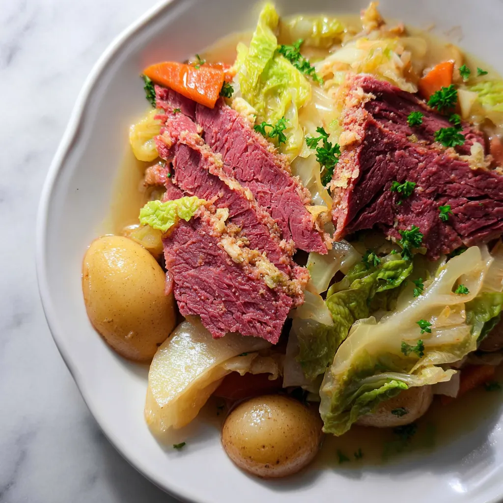 CROCKPOT CORNED BEEF AND CABBAGE RECIPE