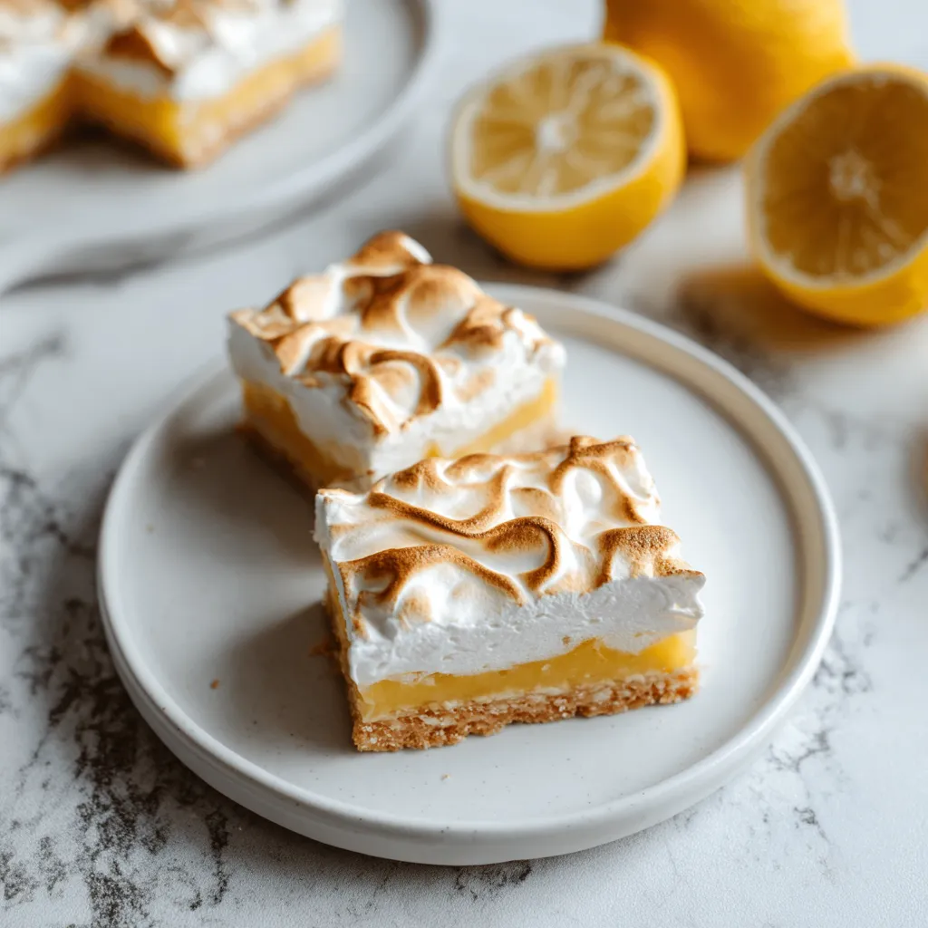 Lemon Meringue Pie Bars