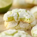 LIME CRINKLE COOKIES