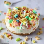 Lucky Charms Cheesecake (No Bake)
