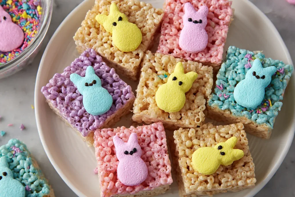 Peeps Rice Krispie Treats