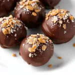 salted caramel fudge truffles