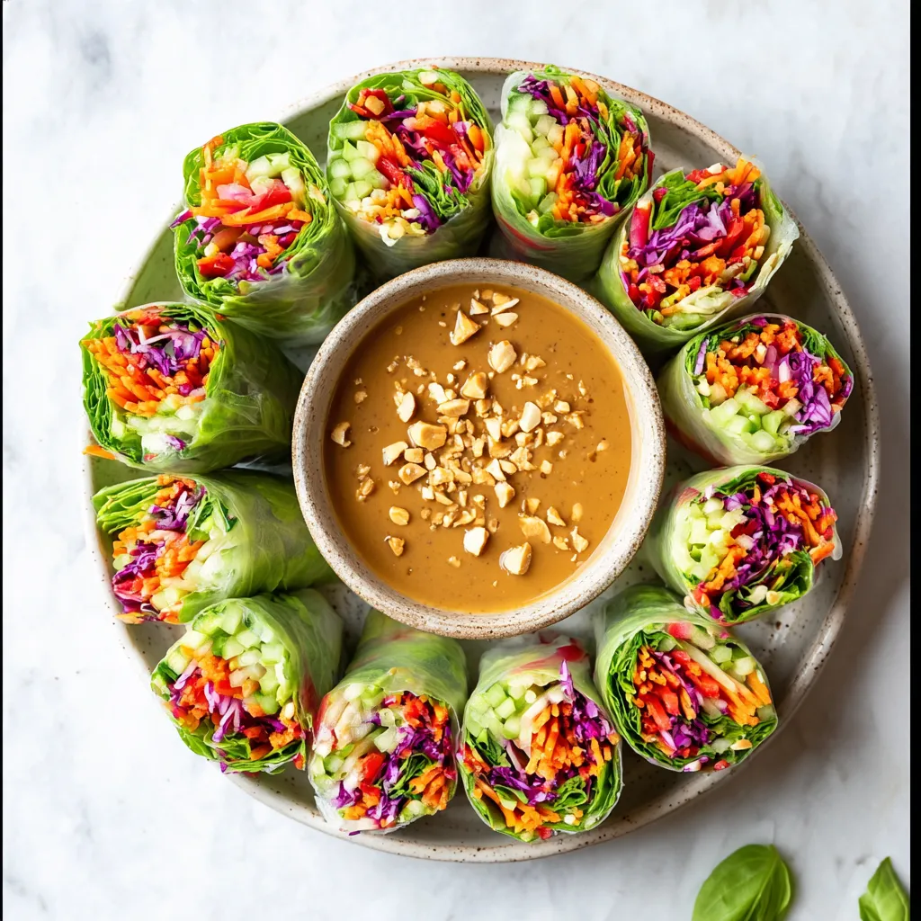 Easy Veggie Spring Rolls