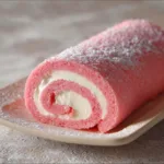Pink Velvet Cake Roll